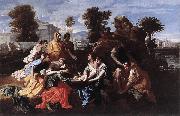 Nicolas Poussin Finding of Moses France oil painting reproduction
